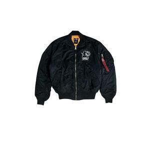 XO The Weeknd x Futura Alpha Industries MA-1 Bomber Jacket L